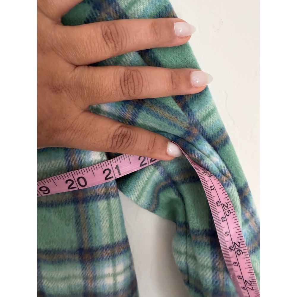 American Eagle Outfitters Plaid Flannel Shirt Shacket Button Up Size S NWT - Picture 6 of 7